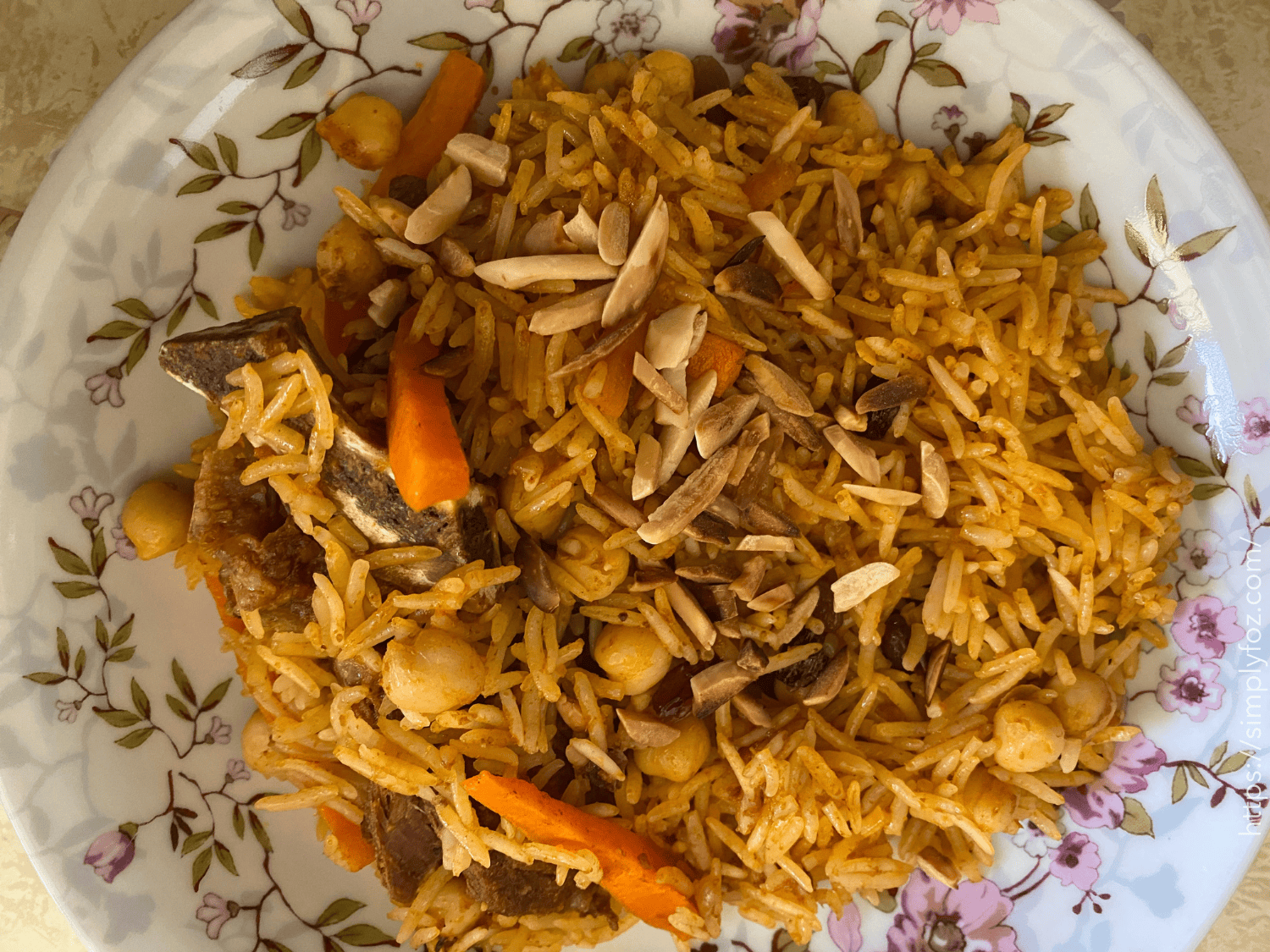 رز بخاري وصفة سهلة بطريقتي الخاصة